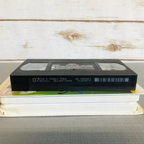 FUN AND FANCY FREE VHS Home Video Tape W. Disney Masterpiece 50th Anniversary - Picture 7 of 7